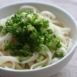 卵と柚子胡椒のうどん